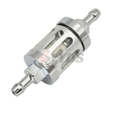 8mm CNC din aliaj de aluminiu sticlă motocicletă gaz combustibil benzină filtru de ulei accesorii moto pentru ATV Dirt Pit bike motocross