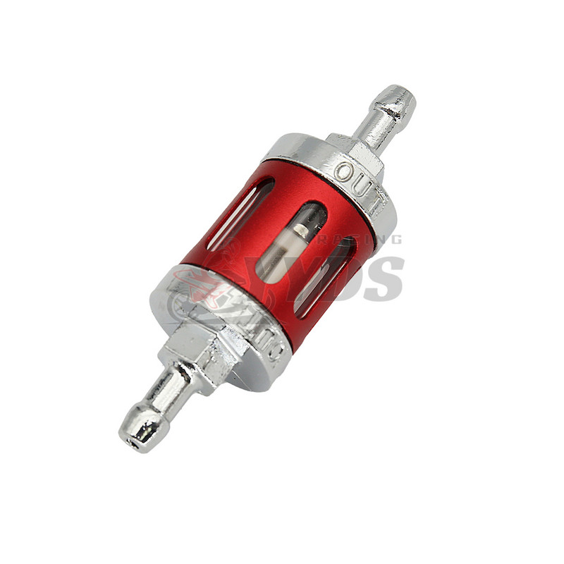 8mm CNC din aliaj de aluminiu sticlă motocicletă gaz combustibil benzină filtru de ulei accesorii moto pentru ATV Dirt Pit bike motocross