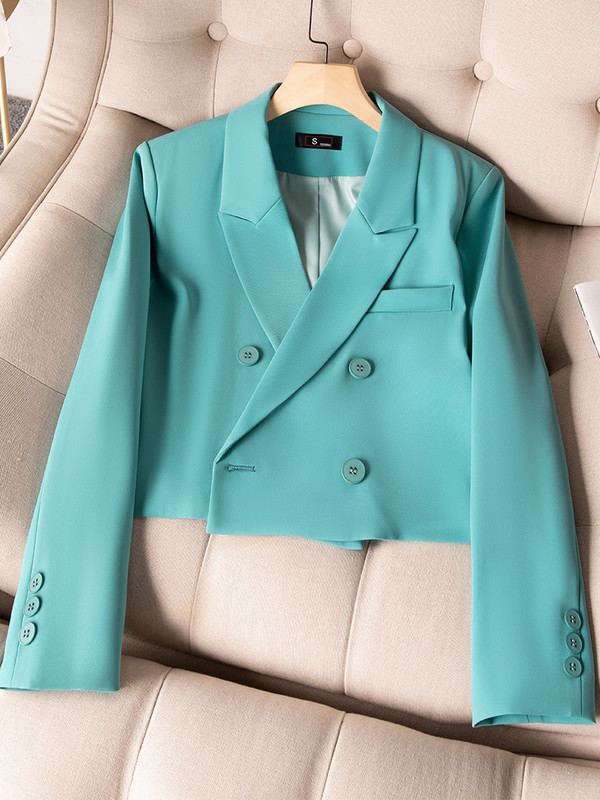 Mood kontor Naiste äririietus pükskostüüm naistele sinine must valge kaherealine pidulik kaheosaline komplekt bleiser