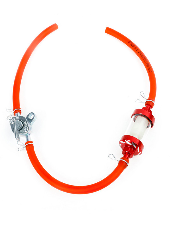 Unutarnji filtar goriva za motocikle u 6 boja od 8 mm prikladan je za motocikle Pit Dirt Bicikl ATV četverostruki ulje i plin