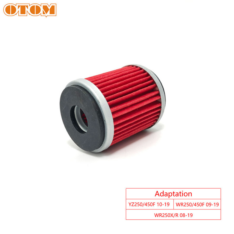 OTOM Filtru de ulei pentru motociclete Filtru de hârtie de înaltă calitate pentru curățare YAMAHA YZ250F YZ450F WR250/450F WR250X/R Accesorii Motocross