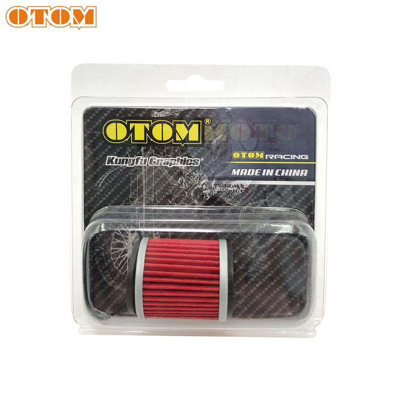 OTOM Filtru de ulei pentru motociclete Filtru de hârtie de înaltă calitate pentru curățare YAMAHA YZ250F YZ450F WR250/450F WR250X/R Accesorii Motocross