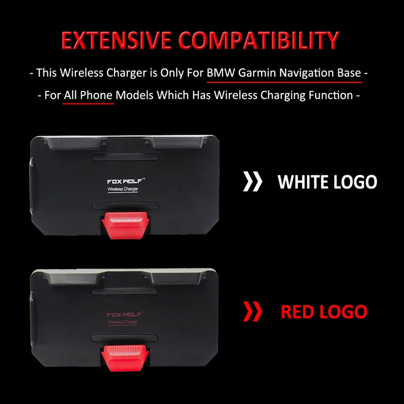 Νέος βραχίονας πλοήγησης ανταλλακτικών μοτοσικλέτας Ασύρματη υποστήριξη φόρτισης Κινητό τηλέφωνο για BMW R1200GS F800GS ADV F700GS R1250GS F900R