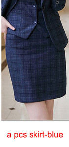 Επαγγελματικές καρό φόρμες επαγγελματικές φόρμες IZICFLY Φθινοπωρινές Ανοιξιάτικες Επαγγελματικές Στολές με Παντελόνι Λεπτό Σετ Μπλέιζερ Γραφείου για Γυναικεία Εργασία-1 Τεμάχιο