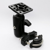 Στήριγμα ποδηλάτου βάσης ράγας χειρολαβής μοτοσυκλέτας με Universal AMPs Τρύπα με μοτίβο τετραγωνικής βάσης για GPS, Garmin Zumo, TomTom Rider κ.λπ.