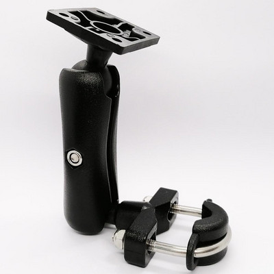 Στήριγμα ποδηλάτου βάσης ράγας χειρολαβής μοτοσυκλέτας με Universal AMPs Τρύπα με μοτίβο τετραγωνικής βάσης για GPS, Garmin Zumo, TomTom Rider κ.λπ.