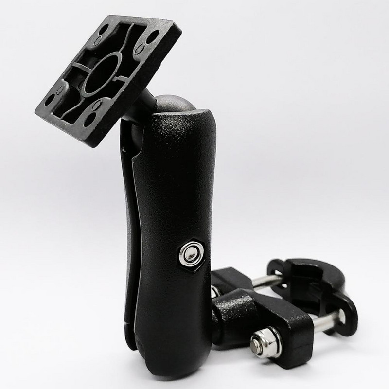 Στήριγμα ποδηλάτου βάσης ράγας χειρολαβής μοτοσυκλέτας με Universal AMPs Τρύπα με μοτίβο τετραγωνικής βάσης για GPS, Garmin Zumo, TomTom Rider κ.λπ.