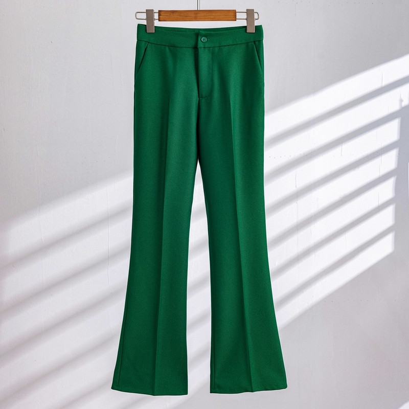 2022 Φθινόπωρο, Χειμώνας Επίσημο Γυναικείο Πράσινο Μπλέιζερ Γυναικεία επαγγελματικά κοστούμια με σετ Εργασίας Ενδύματα γραφείου Παντελόνι σε μέγεθος 5XL Μπουφάν