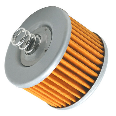 Mootorratta osa sisseehitatud õlifilter Bajaj 100 Boxer CT100 115 Calibre 130 Boxer BM150 135 Pulsar jaoks Yamaha Ys125 FZ16 jaoks