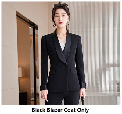 Κομψά ροζ επίσημα επαγγελματικά γυναικεία επαγγελματικά κοστούμια Άνοιξη Καλοκαίρι ομοιόμορφα στυλ Εργασίας γραφείου Κοστούμια Συνέντευξη καριέρας