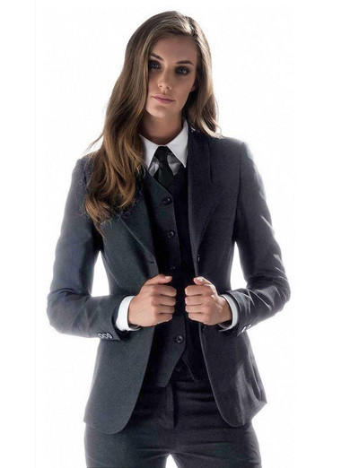 Blazer + pantaloni + vestă smoking de petrecere pentru femei, 3 piese, îmbrăcăminte de lucru, pentru birou.