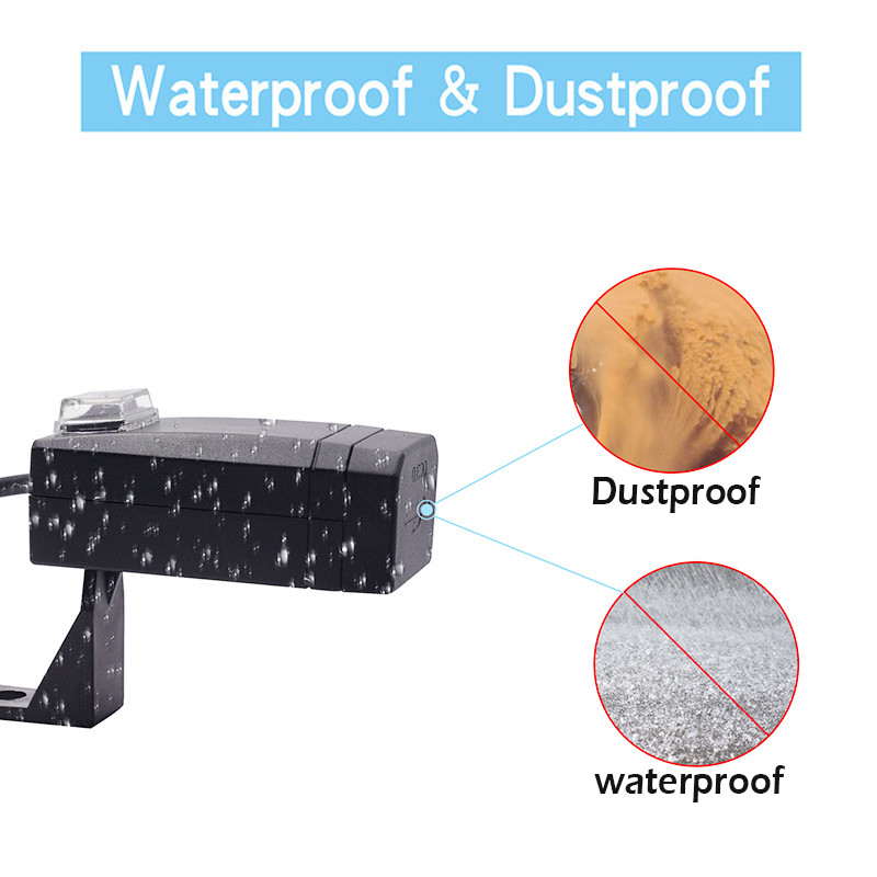 EAFC QC3.0 USB mootorrattalaadija veekindel topelt-USB kiirvahetus 3.0 12V toiteadapter universaalne telefoni laadija