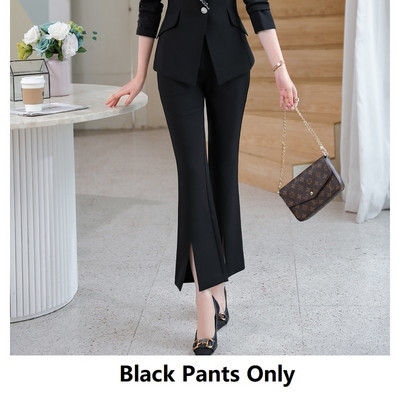 Oversize 5XL Επίσημες Γυναικείες Επιχειρηματίες Εργασίας Φορούν Μπλέιζερ Κοστούμια Παντελόνια Κοστούμια με παντελόνια και μπουφάν Παλτό Επαγγελματικά γυναικεία σακάκια