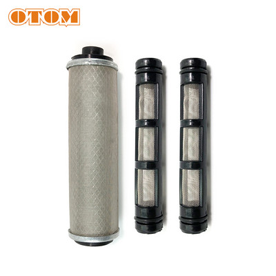 OTOM 2 gab Motociklu dzinēja eļļas dzesētāja filtrs priekš ZONGSHEN NC250 daļas smalkas jēleļļas filtra papīra filtri, kas atbilst Avantis KAYO BSE