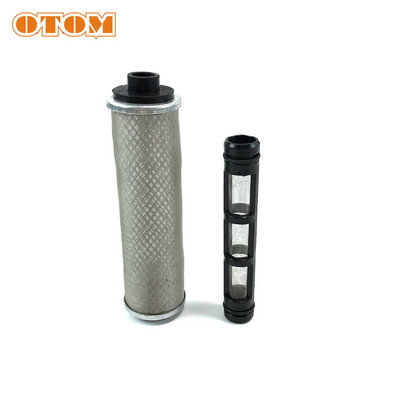 OTOM 2 gab Motociklu dzinēja eļļas dzesētāja filtrs priekš ZONGSHEN NC250 daļas smalkas jēleļļas filtra papīra filtri, kas atbilst Avantis KAYO BSE