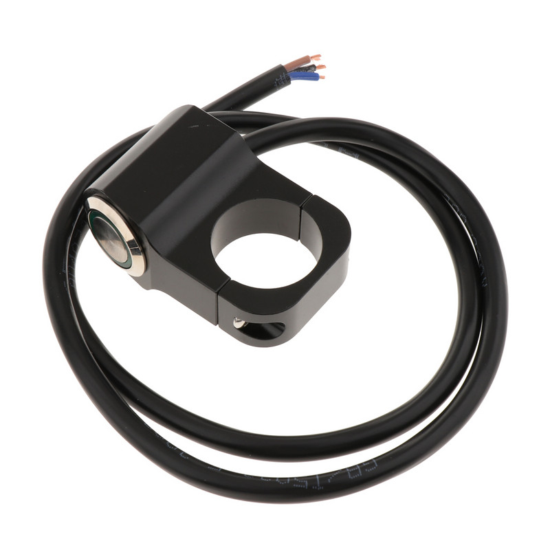 25 mm motociklistički upravljač prednjeg svjetla Prekidač za maglenku od nehrđajućeg čelika