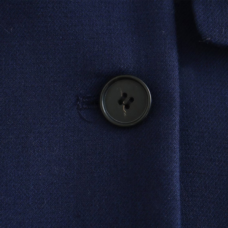 ΓΥΝΑΙΚΕΙΑ TRAF 2022 Winter Inner Trimmed Διπλό σακάκι κοστούμι Temperament Retro Office Γυναικείο Κομψό Σετ μπλέιζερ δύο τεμαχίων