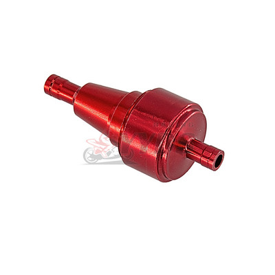 Univerzalni 6 mm 5/16'' filtar goriva za motocikle Auto Benzin Diesel Inline za motocikle skutere Kromirani aluminijski filtri goriva 6 boja