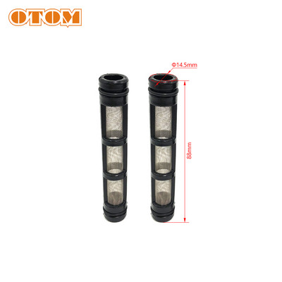 Φίλτρο ψυγείου λαδιού κινητήρα OTOM Motocross για ZONGSHEN NC250 NC450 Parts Fine Crude Oil Filter Χάρτινα φίλτρα για ZS177MM KAYO BSE