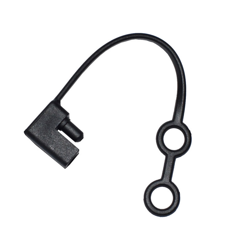 SAE 2 Pin Plug Αντικατάσταση Αδιάβροχη Προστασία Κάλυμμα Καπάκι Top Μαύρο 20τμχ
