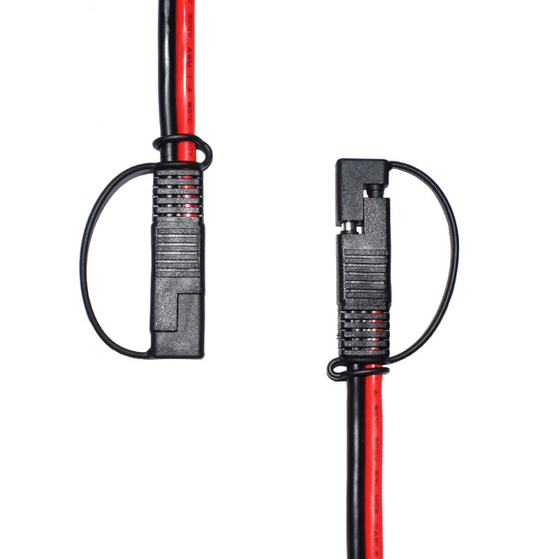 SAE 2 Pin Plug Αντικατάσταση Αδιάβροχη Προστασία Κάλυμμα Καπάκι Top Μαύρο 20τμχ