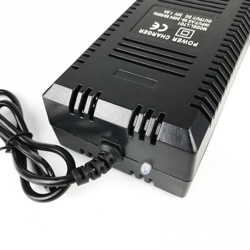 35% karštas išpardavimas!!! 36 V 1,8 A elektrinio paspirtuko dviračio akumuliatoriaus įkroviklio transporto priemonės priedas JAV kištukas