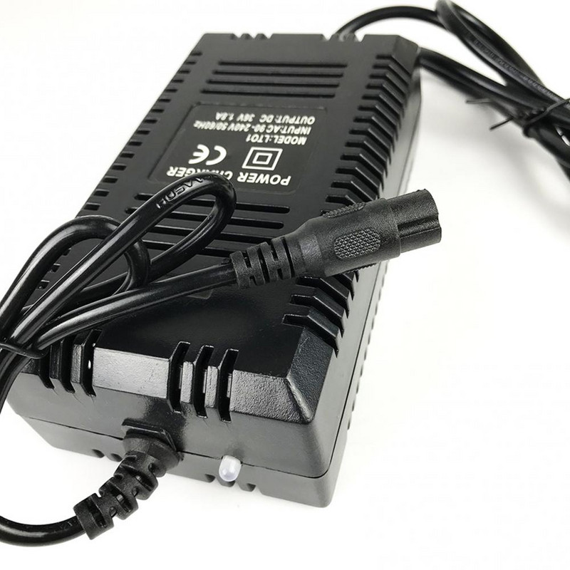 35% karštas išpardavimas!!! 36 V 1,8 A elektrinio paspirtuko dviračio akumuliatoriaus įkroviklio transporto priemonės priedas JAV kištukas