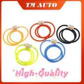 Motocicletă 6mm Filtru Combustibil Gaz Teava Benzină Linie Furtun + 4 Agrafe Moto Scooter Dirt Bike Portocaliu Roșu Albastru Negru Galben