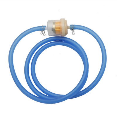 Motocicletă 6mm Filtru Combustibil Gaz Teava Benzină Linie Furtun + 4 Agrafe Moto Scooter Dirt Bike Portocaliu Roșu Albastru Negru Galben