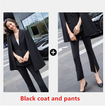 Naiste pidulik töömantel, kontoriülikond, punane jope bleiser, OL-i professionaalne ülikond, sügis/talv, 2022