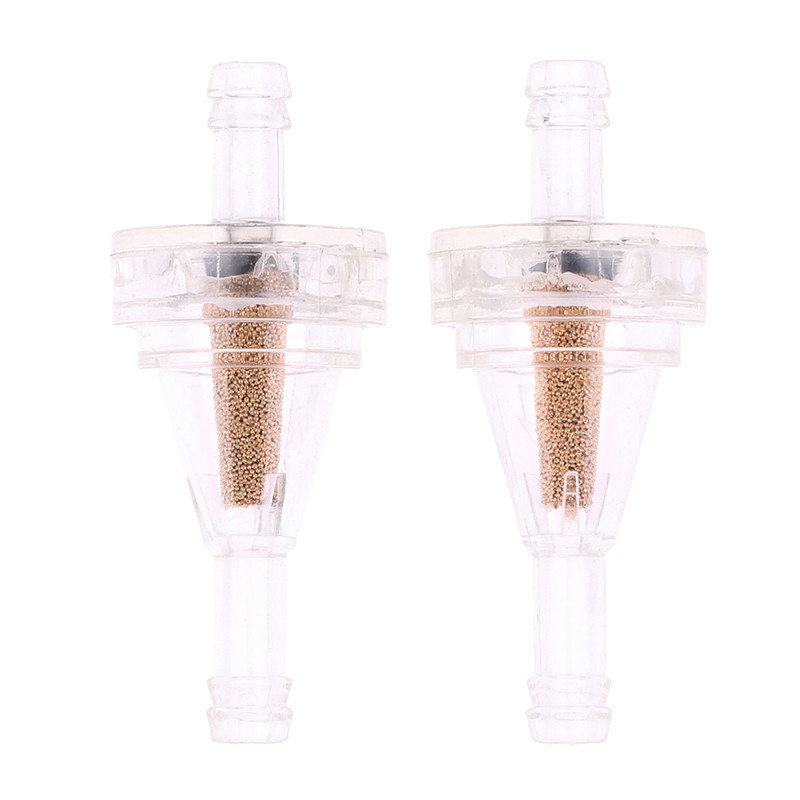 2 τεμάχια 1/4"" 6mm-7mm Λάδι Ενσωματωμένη Βενζίνη Καθαριστικό φίλτρου καυσίμου βενζίνης βενζίνης Εφαρμογή αξεσουάρ μοτοσικλέτας βρωμιάς