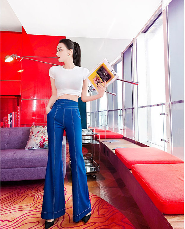 Costum cu pantaloni pentru femei, noua moda de primavara toamna, cu talie elastica intreaga, cu pantaloni dublu, costum pentru femei, set de blazer pentru dama de birou, simplu