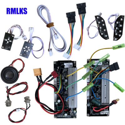 Originalios 6,5/8/10 colių paspirtuko dvigubos sistemos valdymo pagrindinės plokštės PCB, skirtos 2 ratų savaime balansuojančioms elektrinės pakeliamosios plokštės dalims