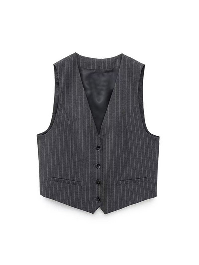 Kumsvag Γυναικείες φθινοπωρινές ριγέ φόρμες παντελονιών 2 τεμαχίων Σετ 2022 Casual Loose Blazers Παλτό και Παντελόνι Γυναικείο Κομψό OL κοστούμι πανί