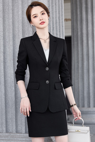 Naviu Παντελόνι Υψηλής Ποιότητας Γυναικείο Επίσημο Σετ Δύο Τεμάχια Συμπεριλαμβάνονται Μπλέιζερ και Παντελόνι Γυναικεία ρούχα εργασίας