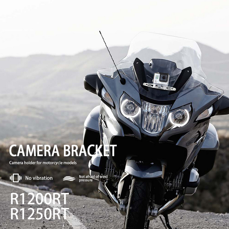 Mootorratta tarvikud Salvestihoidik GoPro kaamerale Bracket CamRack BMW R1200RT R 1200 RT 2014 jaoks - mudelil R1250RT R 1250 RT