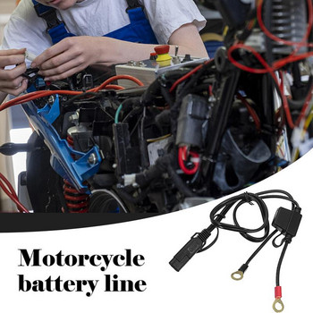 Τερματικό φορτιστή μπαταρίας μοτοσικλέτας προς SAE Καλώδιο γρήγορης αποσύνδεσης Βύσμα εξόδου μπαταρίας μοτοσικλέτας Μπαταρία καλωδίου επέκτασης SAE
