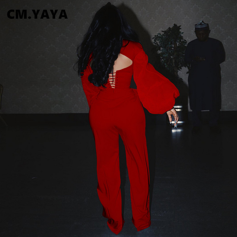 CM.YAYA INS naiste komplekt võrklaterna pikkade varrukatega pitsist väljalõikega seljaosa ja pükste komplekt aktiivne spordidress, kaks 2-osalist komplekti