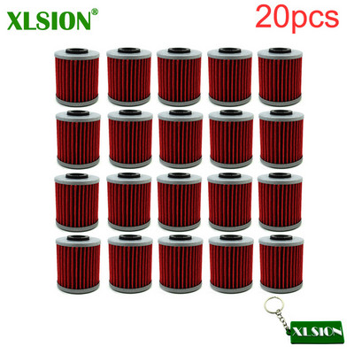 XLSION õlifiltrid mudelile SUZUKI RMZ 250 RMZ450 Kawasaki KX250 2006 2007 2008 KX250F 2004-2015 KX450F 2016