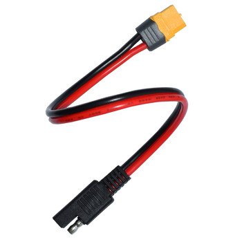 3,3 фута 14 AWG XT60 конектор към SAE конектор Удължителен кабел (14AWG XT60 към SAE конектор) 1.0FT/0.3m
