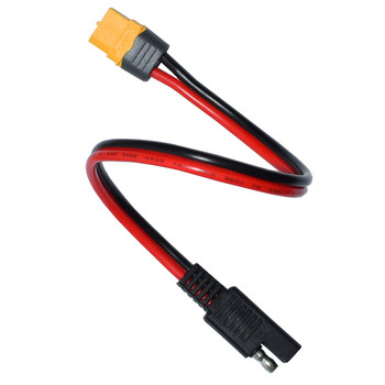 3,3 фута 14 AWG XT60 конектор към SAE конектор Удължителен кабел (14AWG XT60 към SAE конектор) 1.0FT/0.3m