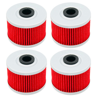 Filtru de ulei Cyleto 1/2/4 buc pentru Kawasaki KLX110 KLX125 KLX250 KLX 125 250 D-Tracker KLX140 KLX150 KLX250R KLX250S KLX300R KLX450R