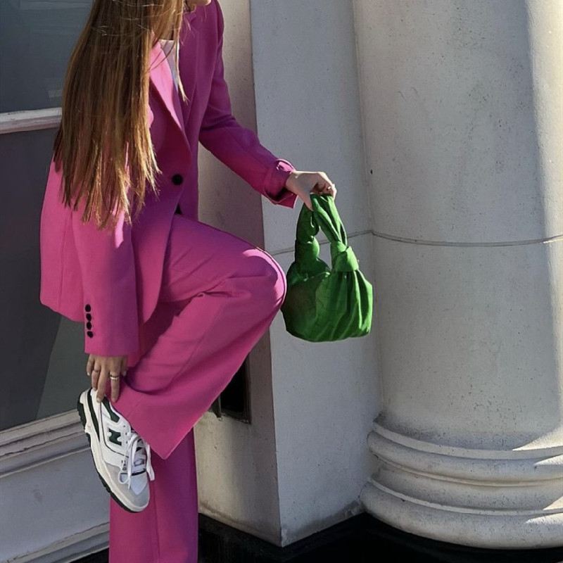 Costumul Blazer Roșu Roes Elegant Femeie 2022 Moda de primăvară Femeie Seturi asortate drepte solide pentru dama Blazer de bază șic Costume