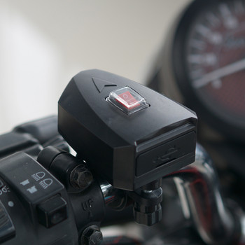 1 бр. Зарядно устройство за мотоциклет Практично USB кормило Водоустойчив 12V-80V Адаптер за зарядно устройство за зареждане на мотоциклет Мотоциклет