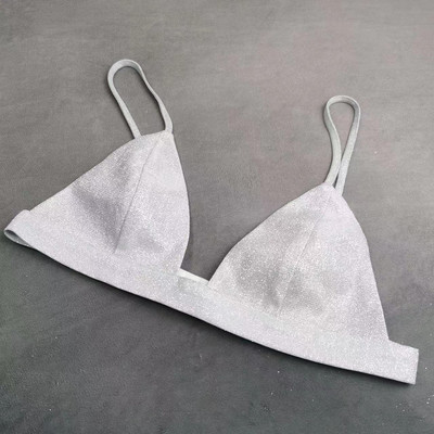 Fatika Costume Femei Ținute Blazer strălucitor + Pantaloni elastici cu talie înaltă cu picioare largi Seturi 2 piese Toamna Primăvară