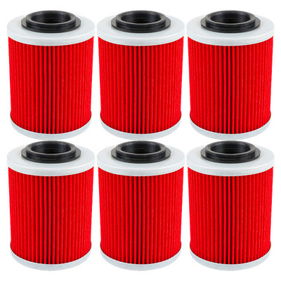 Φίλτρο λαδιού μοτοσυκλέτας 2/4/6 τεμ. Cyleto για BRP CAN-AM Renegade 800 850 1000 800R 1000R Outlander MAX 330 400 L 450 500 570 650