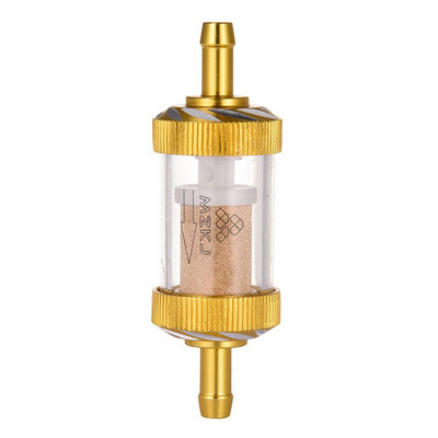 Asenduskütusefilter Praktiline vastupidav mootorratta kütteõlifilter Bensiinitoru eraldaja muruniiduki traktori mootorrattale