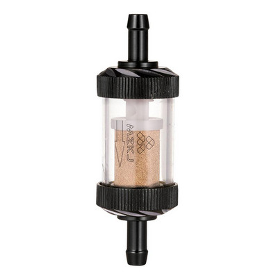 Asenduskütusefilter Praktiline vastupidav mootorratta kütteõlifilter Bensiinitoru eraldaja muruniiduki traktori mootorrattale