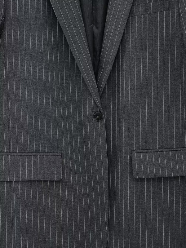 TRAF 2023, primăvară, în dungi, pentru femei, pentru birou, pentru damă