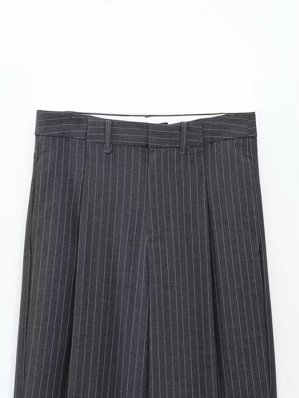 TRAF 2023, primăvară, în dungi, pentru femei, pentru birou, pentru damă